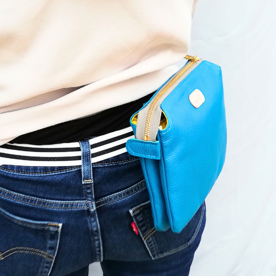 お財布機能付き手ぶらマルチポシェット/ショルダー 2way仕様