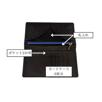 一万円サイズ　コンパクト長財布【カスタムオーダー】