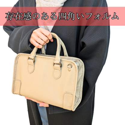 ミニボストンバッグ四角型【カスタムオーダー】