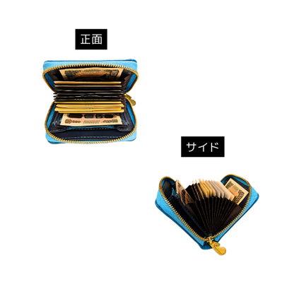 アコーディオンミニウォレット/蛇腹(jabara)カードケース