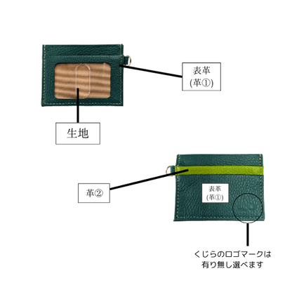 横型シンプルパスケース　小判フィルムで出し入れ楽々